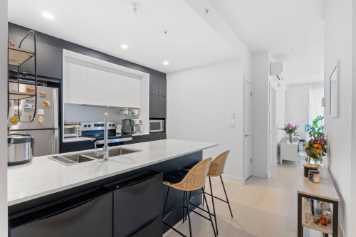 Kitchen - 422-5175 Rue Mackenzie, Montréal (Côte-Des-Neiges/Notre-Dame-De-Grâce), QC - Indoor Photo Showing Kitchen With Upgraded Kitchen