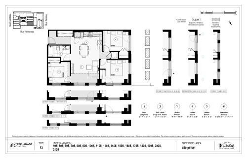 Plan (croquis) - 905-2160 Rue Tansley, Montréal (Ville-Marie), QC - Other