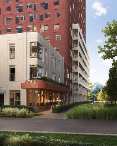 Façade - 906-2160 Rue Tansley, Montréal (Ville-Marie), QC - Outdoor With Facade