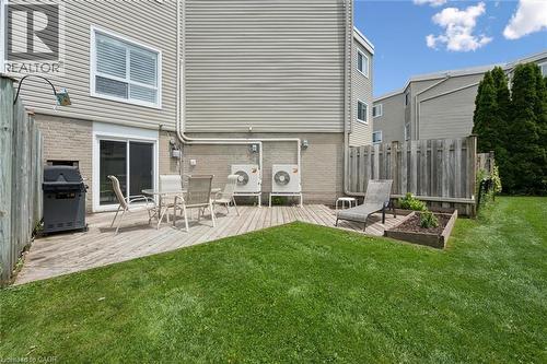 60 Elmsdale Drive Unit# 25, Kitchener, ON - Outdoor With Deck Patio Veranda