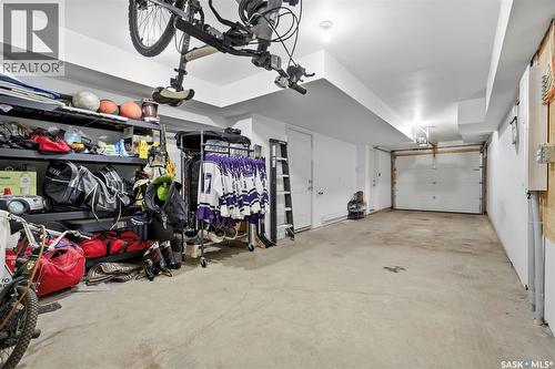 618 701 Meadows Boulevard, Saskatoon, SK - Indoor Photo Showing Garage