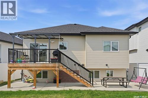 342 Sharma Crescent, Saskatoon, SK - Outdoor With Deck Patio Veranda With Exterior