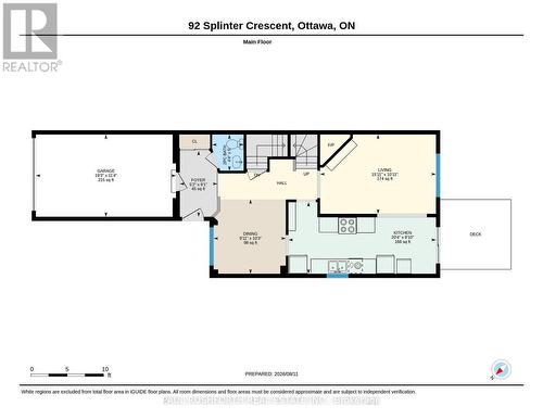 Main Floor - Floorplan - 92 Splinter Crescent, Ottawa, ON - Other