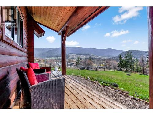 9371 6 Highway, Coldstream, BC - Outdoor With Deck Patio Veranda With View With Exterior