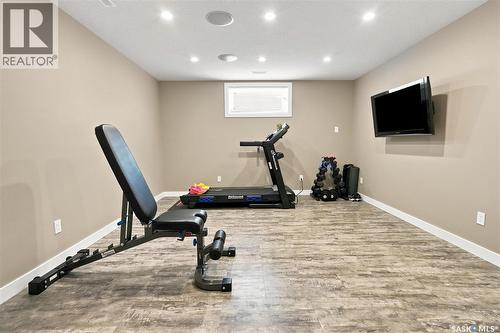 201 1St Street E, Saskatoon, SK - Indoor Photo Showing Gym Room