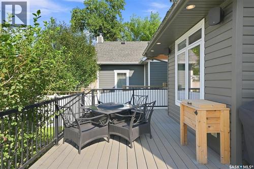 201 1St Street E, Saskatoon, SK - Outdoor With Deck Patio Veranda With Exterior