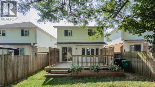 449 Exmoor Street, Waterloo, ON - Outdoor With Deck Patio Veranda