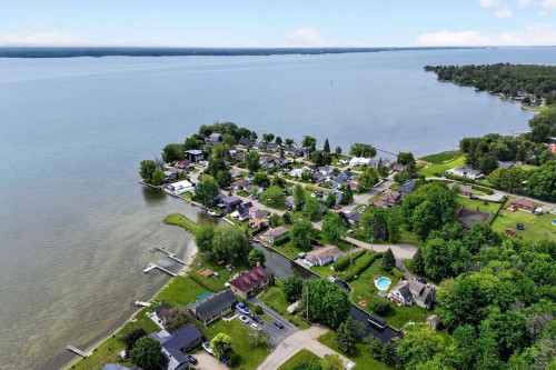 Photo aérienne - 44Z Av. René, Rivière-Beaudette, QC - Outdoor With Body Of Water With View