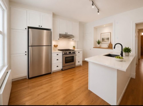 Kitchen - 50 5E Avenue, Montréal (Verdun/Île-Des-Soeurs), QC - Indoor Photo Showing Kitchen With Upgraded Kitchen