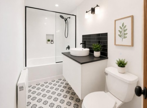 Bathroom - 50 5E Avenue, Montréal (Verdun/Île-Des-Soeurs), QC - Indoor Photo Showing Bathroom
