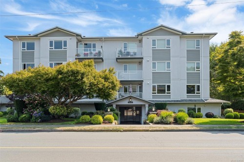 #302-9975 Fifth St, Sidney, BC - Outdoor With Facade