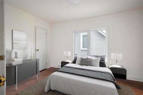 177 Semple Ave, Winnipeg, MB - Indoor Photo Showing Bedroom