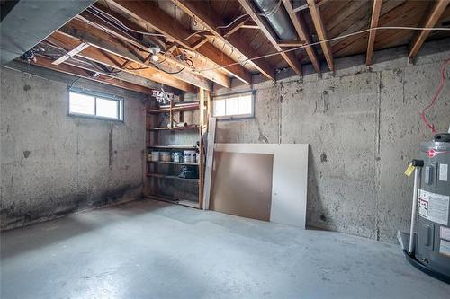 177 Semple Ave, Winnipeg, MB - Indoor Photo Showing Basement