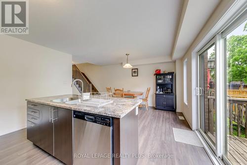 68 Crafter Crescent, Hamilton, ON - Indoor Photo Showing Kitchen With Double Sink