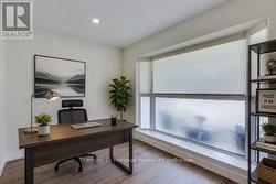 AI staged den/office - 