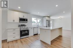 Main floor open concept kitchen - 