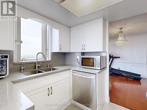 1705 - 30 Thunder Grove, Toronto, ON - Indoor Photo Showing Kitchen With Double Sink