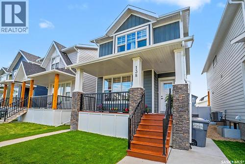 138 Rosewood Boulevard E, Saskatoon, SK - Outdoor With Deck Patio Veranda