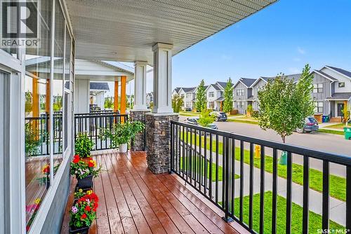 138 Rosewood Boulevard E, Saskatoon, SK - Outdoor With Deck Patio Veranda