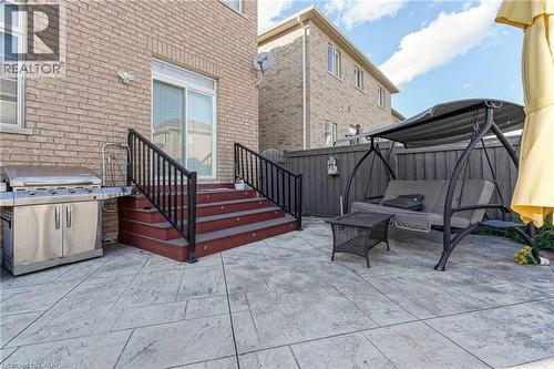 View of patio / terrace with grilling area - 3 Coolwater Drive Unit# Upper, Brampton, ON - Outdoor With Deck Patio Veranda With Exterior