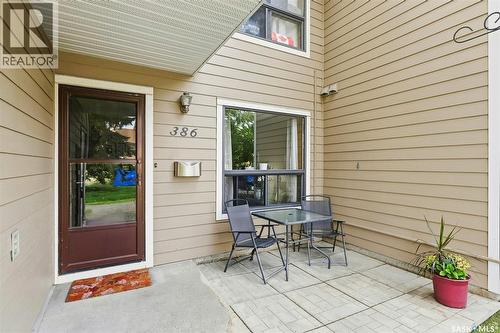 386 Cedar Meadow Drive, Regina, SK - Outdoor With Deck Patio Veranda With Exterior