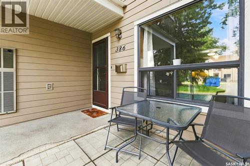 386 Cedar Meadow Drive, Regina, SK - Outdoor With Deck Patio Veranda With Exterior