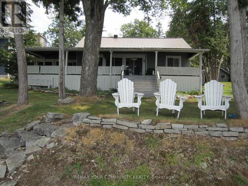 Enjoy the views - Sunsets/Lake Action - 6576 Quarry Point Road, Ramara, ON - Outdoor With Deck Patio Veranda