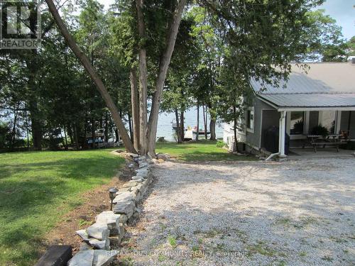 Side of Cottage view to Lake - 6576 Quarry Point Road, Ramara, ON - Outdoor