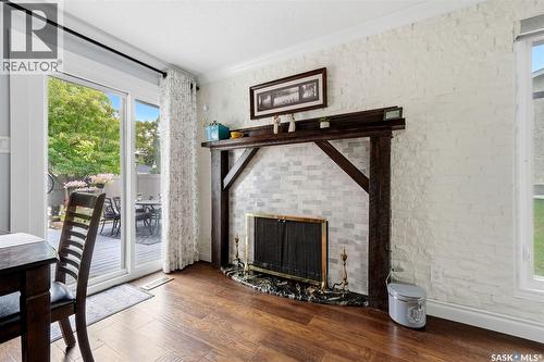 1142 Gryphons Walk, Regina, SK - Indoor With Fireplace
