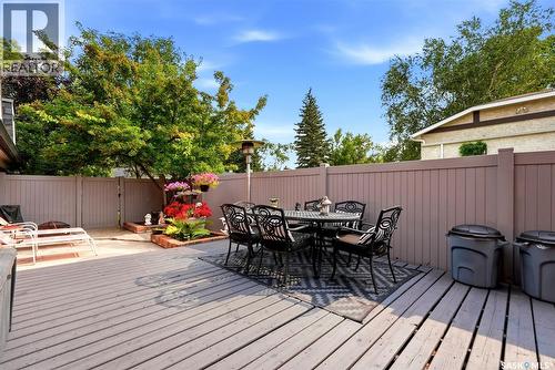 1142 Gryphons Walk, Regina, SK - Outdoor With Deck Patio Veranda