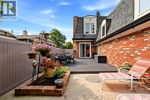 1142 Gryphons Walk, Regina, SK - Outdoor With Deck Patio Veranda