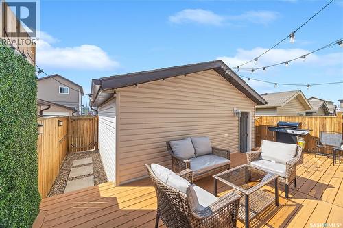 34 235 Rosewood Boulevard E, Saskatoon, SK - Outdoor With Deck Patio Veranda With Exterior