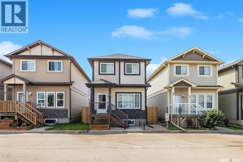 34 235 Rosewood Boulevard E, Saskatoon, SK - Outdoor With Deck Patio Veranda With Facade