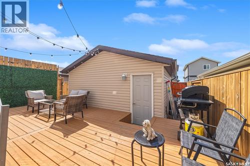 34 235 Rosewood Boulevard E, Saskatoon, SK - Outdoor With Deck Patio Veranda With Exterior