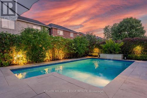 5444 Sundial Road, Burlington, ON - Outdoor With In Ground Pool With Backyard