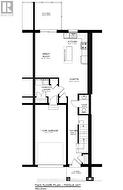 Interior unit rendering - Main floor plan - 