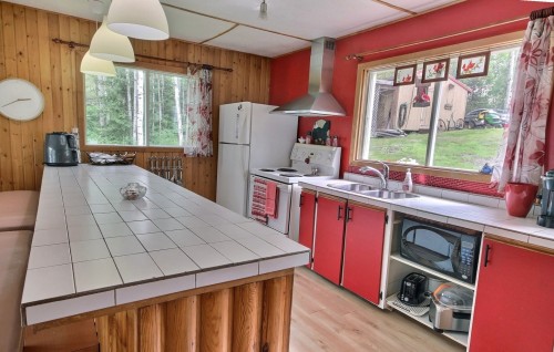 Cuisine - 1100 Ch. Des Collines, Rouyn-Noranda, QC - Indoor Photo Showing Kitchen With Double Sink