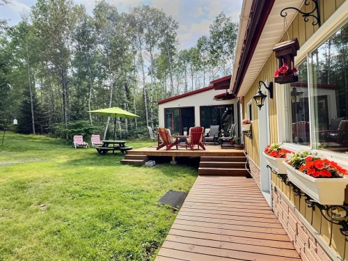 Face arrière - 1100 Ch. Des Collines, Rouyn-Noranda, QC - Outdoor With Deck Patio Veranda