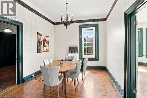 132 Emerald Street S, Hamilton, ON - Indoor Photo Showing Dining Room