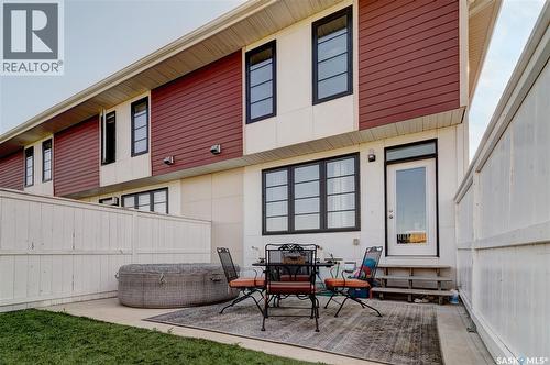 137 3229 Elgaard Drive, Regina, SK - Outdoor With Deck Patio Veranda With Exterior