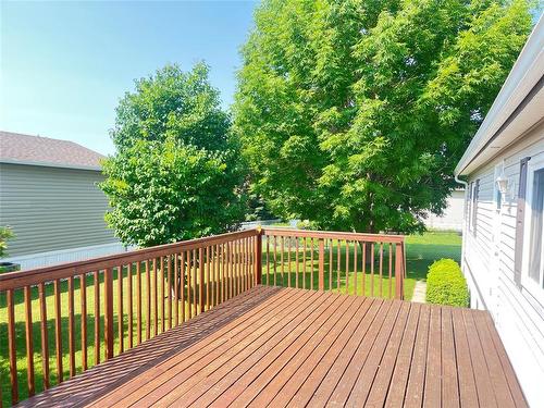 68 Bluebird Crescent, Brandon, MB - Outdoor With Deck Patio Veranda With Exterior
