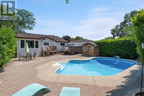 3192 Windwood Drive, Mississauga, ON - Outdoor With In Ground Pool With Backyard