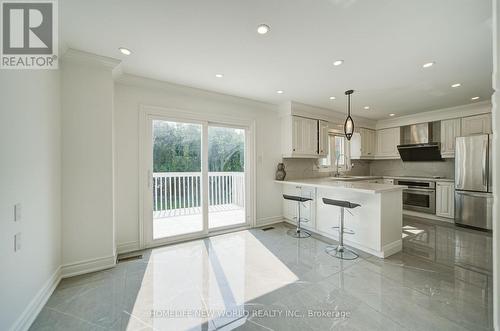 12 Bellside Drive, Markham, ON - Indoor Photo Showing Kitchen With Stainless Steel Kitchen With Upgraded Kitchen