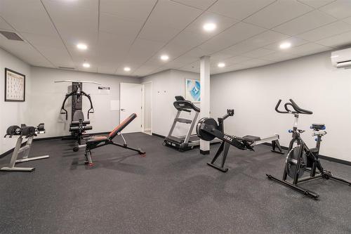 126-2301 Carrington Road, West Kelowna, BC - Indoor Photo Showing Gym Room