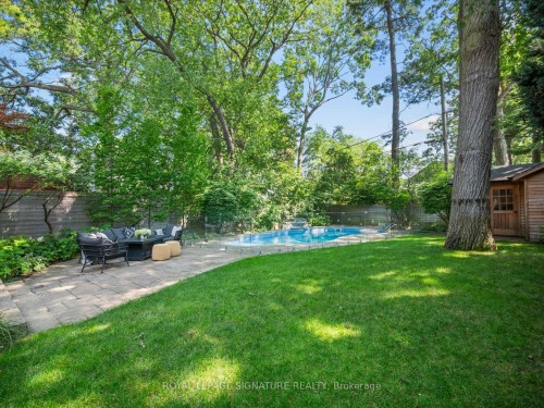 74 Fallingbrook Drive, Toronto, ON - Outdoor With In Ground Pool With Backyard