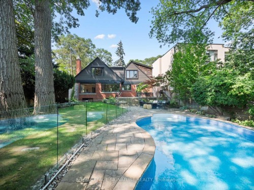 74 Fallingbrook Drive, Toronto, ON - Outdoor With In Ground Pool With Backyard