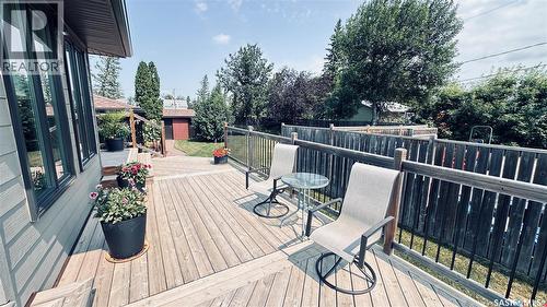 816 1St Avenue, Zenon Park, SK - Outdoor With Deck Patio Veranda With Exterior