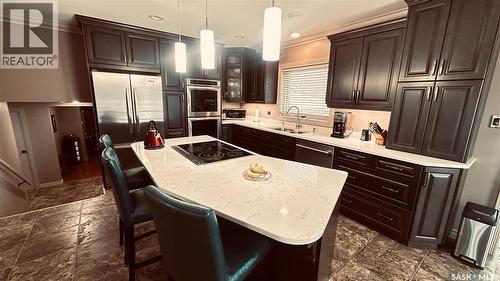 816 1St Avenue, Zenon Park, SK - Indoor Photo Showing Kitchen With Double Sink With Upgraded Kitchen