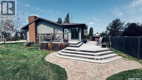 816 1St Avenue, Zenon Park, SK - Outdoor With Deck Patio Veranda