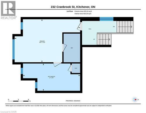 Floor plan - 232 Cranbrook Street, Kitchener, ON - Other